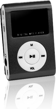 MP3 плеер Setty MP3 со LCD, 32GB, со слушалки, црн