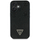 Футрола Guess Grained Hot Stamp Peony, MagSafe, за iPhone 16 6.1", црна