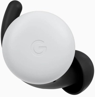Kufje wireless Google Pixel Buds, in ear, me Google Assistant, të bardha