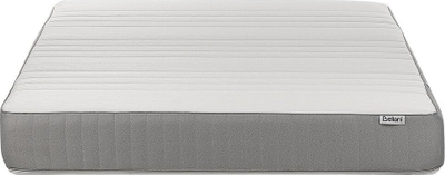 Dyshek dopio Beliani Happiness 140x200, memory foam, i bardhë me gri