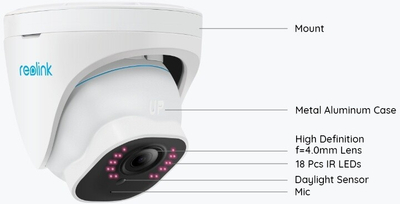 Kamerë sigurie Reolink RLC-820A