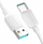 Kabllo USB Joyroom Multi Color Series A14, USB A në USB C, 3A, 1.2 m, e bardhë