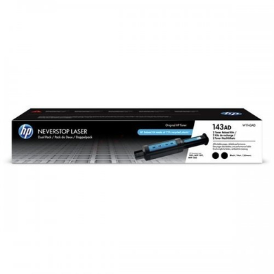 Kartutxh toner HP 143AD W1143AD, origjinal, paketë dyshe, i zi