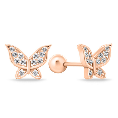 Vathë Brilio Silver Butterfly EA632R