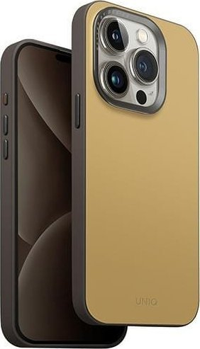 Маска Uniq Lyden DS за iPhone 15 Pro 6.1", Magclick, жолта
