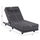 Shezllon profesional Jessie 200x71x35,5-95Hcm (HM10714.03), gri
