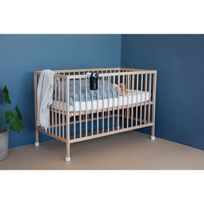 Këmbë elastike për krevat bebe Sleepytroll, set 4 copë, kapacitet deri 22 kg, të bardha