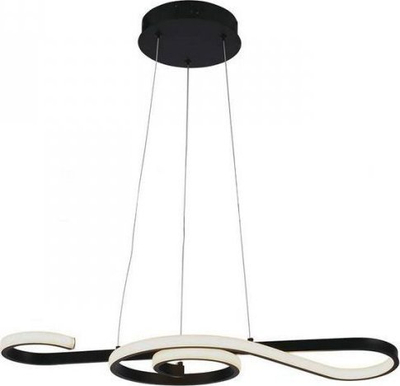 Lluster varëse V-TAC 8020, 18W LED, 3000K, e zezë