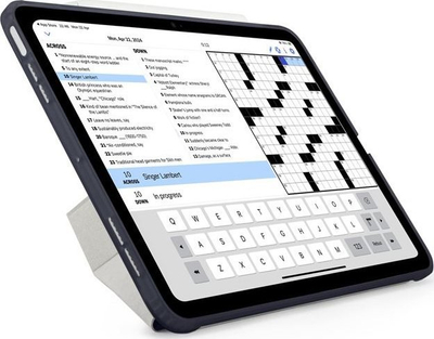 Mbulesë tableti Pipetto Origami No1, për iPad Air 11" 2024 dhe 10.9" 2022 2020, blu e errët