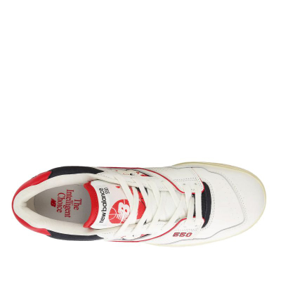Atlete New Balance BB550VGA, unisex, lëkurë sintetike, të bardha