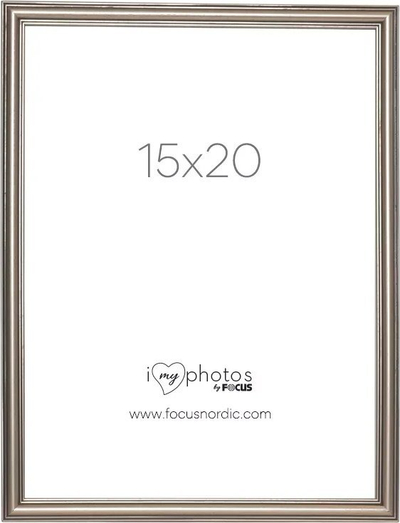 Kornizë foto Focus Frame Tango, 15x20 cm, plastike, argjend