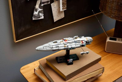 Set ndërtimi LEGO Star Wars Home One Starcruiser 75405, 559 pjesë, për të rritur, gri