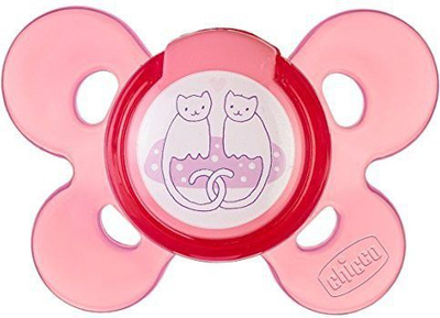 Смирувач за бебиња Chicco Physio Comfort, 6-12 месеци, розова