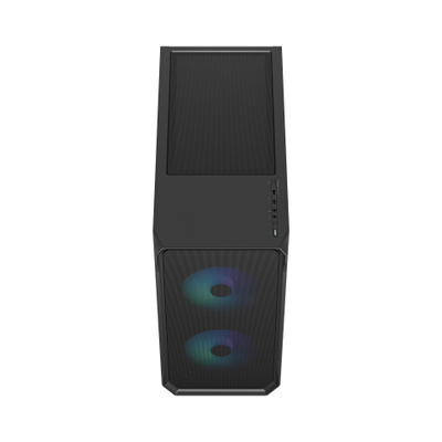 Kasë për PC Fractal Design Focus 2 RGB Black TG, e zezë