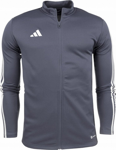 Bluzë sportive për kalamaj Adidas Tiro 23 League Training Jr HS3523, 100% poliester, teknologji Aeroready, gri