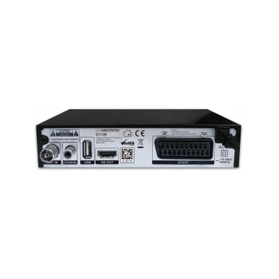 Dekoder DVB T2 Esperanza EV106R, HEVC H.265, USB, i zi