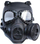 Maskë mbrojtëse GiftWorld Toxic Protector, e zezë