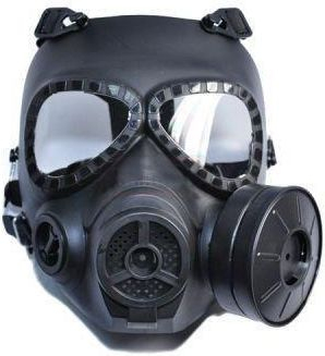 Maskë mbrojtëse GiftWorld Toxic Protector, e zezë