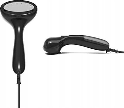 Aparat avulli dore Steamery Cirrus No. 1, portativ për rroba, i zi