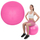 Top fitnesi XQMAX, 75 cm, antiburst, rozë