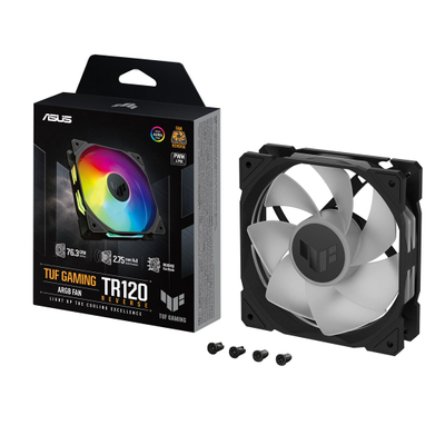 Ventilator kase ASUS TUF Gaming TR120 ARGB Reverse, 120mm, ARGB, i zi