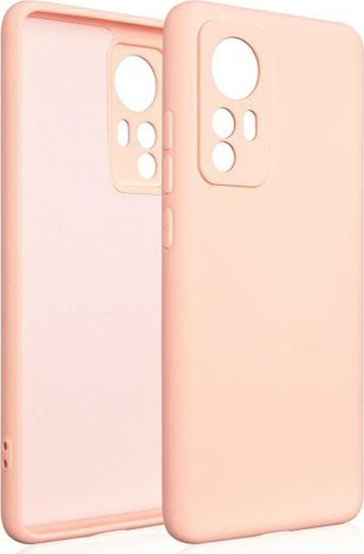 Maskë telefoni Beline Silicone për Xiaomi Redmi 12, silikon i butë e fleksibël, rozë