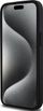 Këllëf telefoni BMW Twisted Line MagSafe për iPhone 15 Pro, i shpuar, i zi