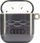 Mbulesë për AirPods Audi IML Geometric Pattern, për gjeneratën 1 dhe 2, gri