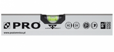 Libellë PRO PRO600 3-01-01-A4-080, 80cm, e hirtë