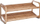 Raft këpucësh Zeller Bamboo 13569, bambu, 74 x 33 x 33 cm, ngjyrë natyrale