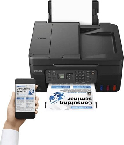Printer multifunksional Canon PIXMA G4570, inkjet, Wi‑Fi, i zi