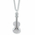Qafore për femra Crystalp Violin sCR0083, e argjendtë
