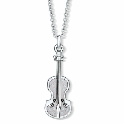 Qafore për femra Crystalp Violin sCR0083, e argjendtë