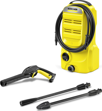 Lavapresë Karcher K 2 Classic, me presion t’lartë, i vogël e i lehtë, i verdhë