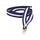 Shirit medaljeje Victoria Sport Ribbon, 22 mm, me kapëse metalike, blu-bardh-blu