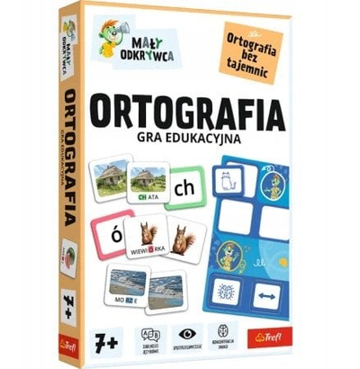 Loja edukative Trefl Little Explorer Spelling, drejtshkrim polonisht, për kalamaj
