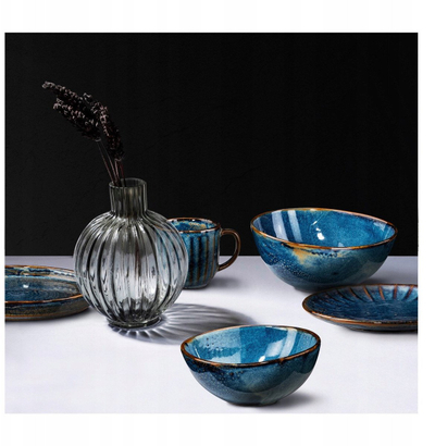 Ena Verlo Deep Blue, 18 cm, 1000 ml, сина