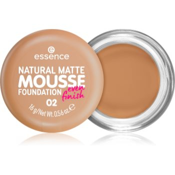 Krem pudër Essence Natural Matte Mousse, 02, 16 g