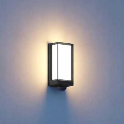 Aplike murale STEINEL L42 SC, LED, me sensor levizjeje, antracit