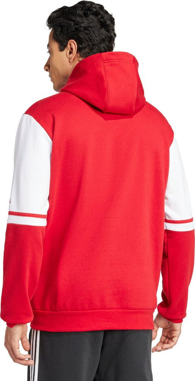 Bluzë me kapuç Adidas Squadra 25 Sweat M JD2973, për burra, e kuqe