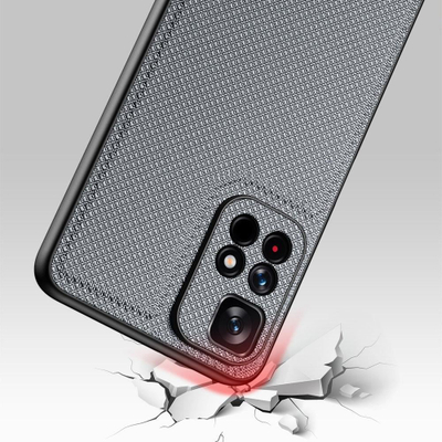 Mbrojtëse telefoni Dux Ducis Fino për Poco M4 Pro 5G, najlon blu