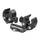 Mbajtëse timoni TELESIN Motorcycle Bicycle Rail, 9-38mm, rrotullim 360°, e zezë