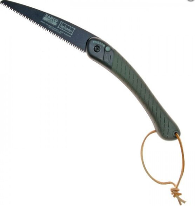 Sharrë palosëse Bahco 396 LAP, teh 18.5cm, portokalli