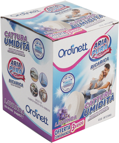 Tableta zëvendësuese kundër lagështirës Ceresit Refill, 450 g, set me 3 copa, erë livando