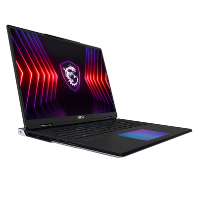 Laptop MSI Titan, 18", Intel Core i9 14900HX, 64 GB RAM, 2 TB SSD, Nvidia GeForce RTX 4080, i zi