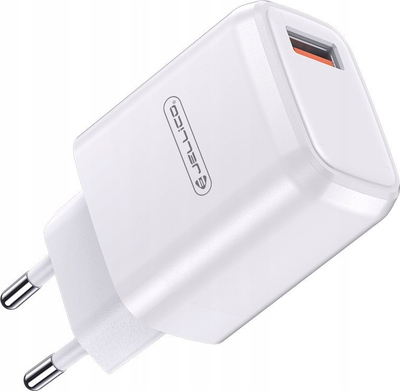 Karikues muri Jellico A77, 22.5W QC3.0, 1xUSB me kabllo USB C, i bardhë