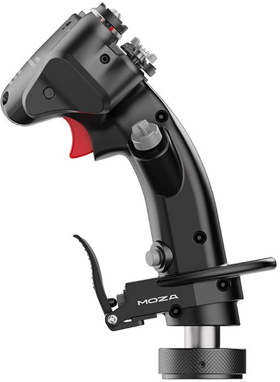Joystick fluturimi MOZA Racing MH16 Flightstick, për simulator fluturimi, metal, ngjyrë e zezë