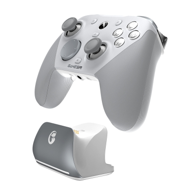 Gamepad GameSir G7 Pro, me kabllo dhe wireless, për Xbox dhe PC, i bardhë gri