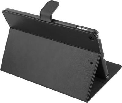 Mbulesë tablet DELTACO për Apple iPad 10.2" 2020, lëkurë vegane, e zezë