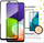 Stikla mbrojtëse Wozinsky Super Durable, për Samsung Galaxy A22 4G, Full Glue, kornizë case friendly, e zezë
